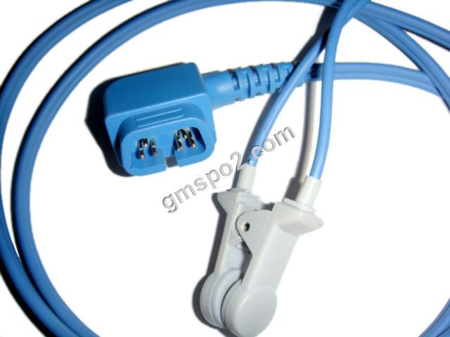 Clip per orecchio adulto CSI DB9 sensor.jpg CSI DB9 adult ear clip sensor.jpg