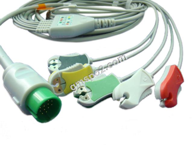 cavo di un pezzo spacelab con leadwires-jpg a 5-LEAD iec