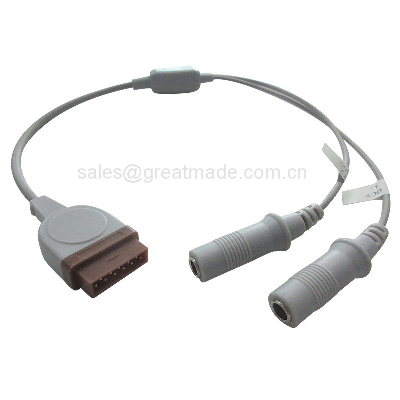 TP039 per cavo adattatore per sonda di temperatura GE TP039 for GE temperature probe adapter cable