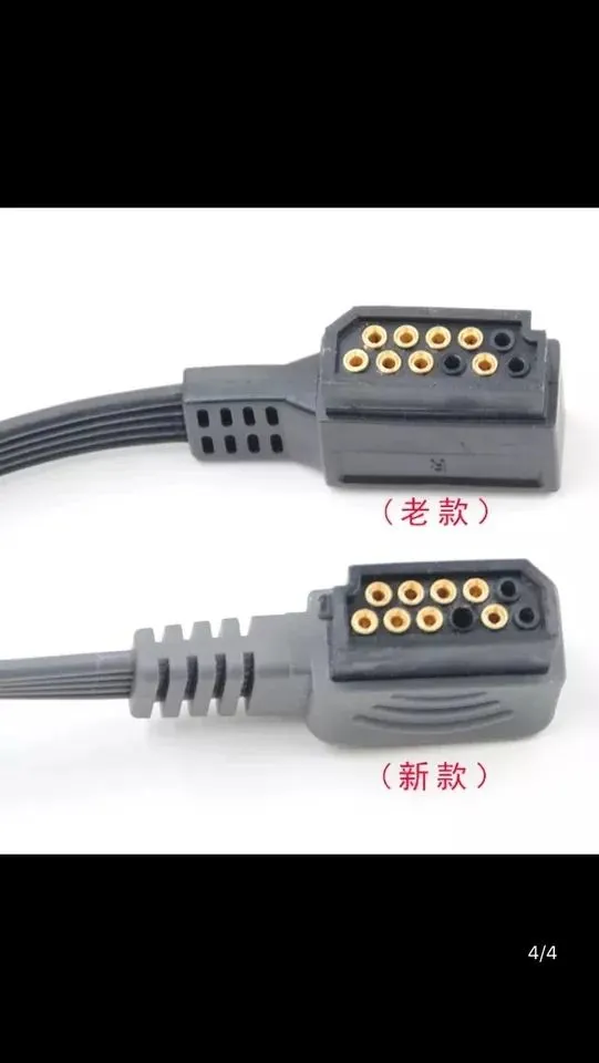 Fili conduttori ECG a 5 derivazioni per philips digitrak plus 24 ore holter 3100A, 5 derivazioni, Snap