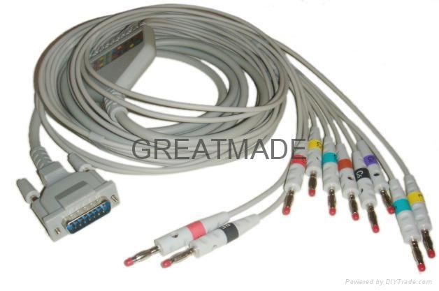 IEC EKG Cable Of Banana 4.0 Plug For Schiller price