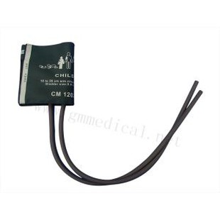 Polsino NIBP doppio tubo per bambini, circonferenza del braccio di 18-26 cm