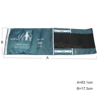 Grande polsino Nibp a tubo singolo per monitor della pressione arteriosa