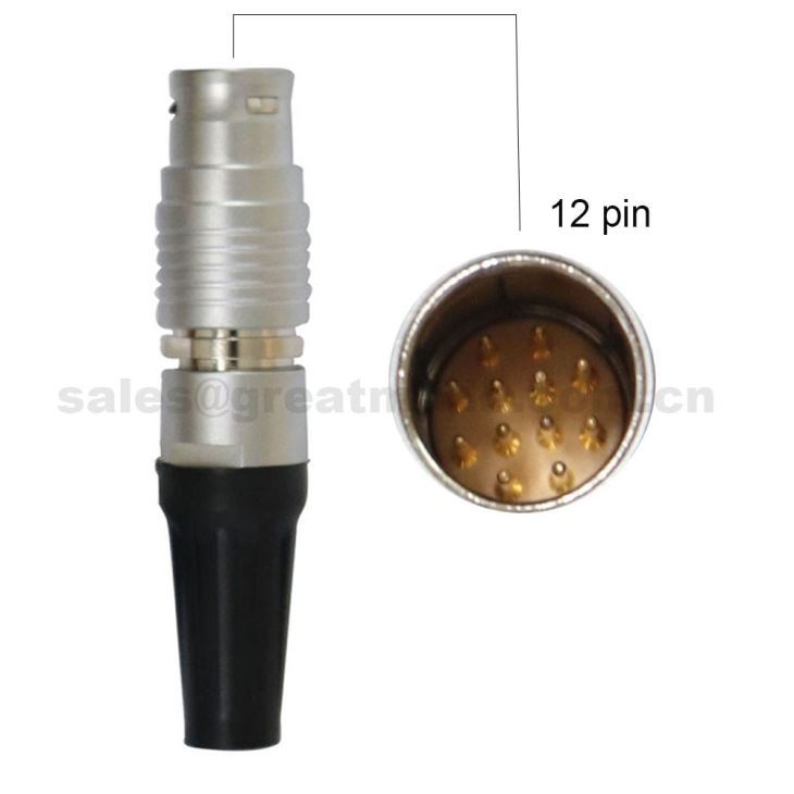 FGG PHG 2B 312 Push-pull Metal Straight Plug/free Socket Connector