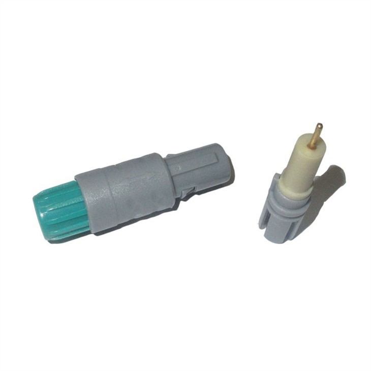 Plastic Connector 1P 1Keying PAG1-10pin 14pin Push-Pull Circular Straight Plug With Back Nut