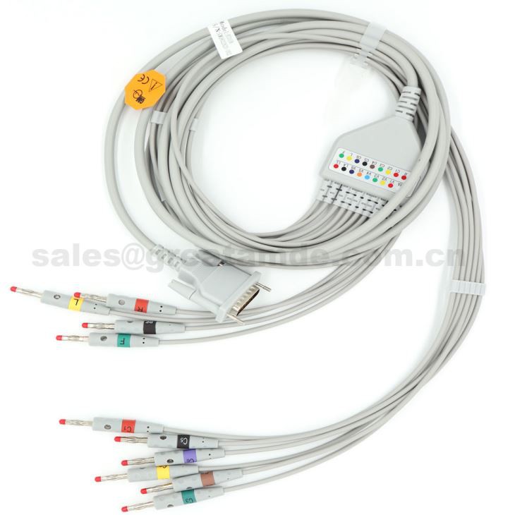 Cavo ECK Schiller AT-1 10 compatibile con cavi di derivazione IEC Banana 4.0