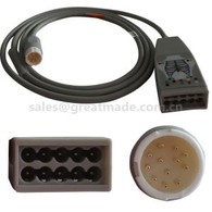 M1663A compatibile HP 10-piombo tronco cavo, HP 12PINs 2m