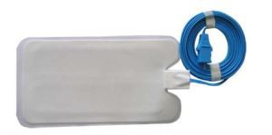 Piastra monouso monopolare con cavo