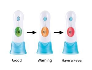 Multi-use Digital Infrared Baby Thermometer Gun Non-Contact Forehead Ear Temperature Measurement Tool For Newborn Baby Adults