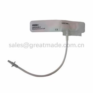 Bracciale NIBP monouso con tubo singolo di TPU